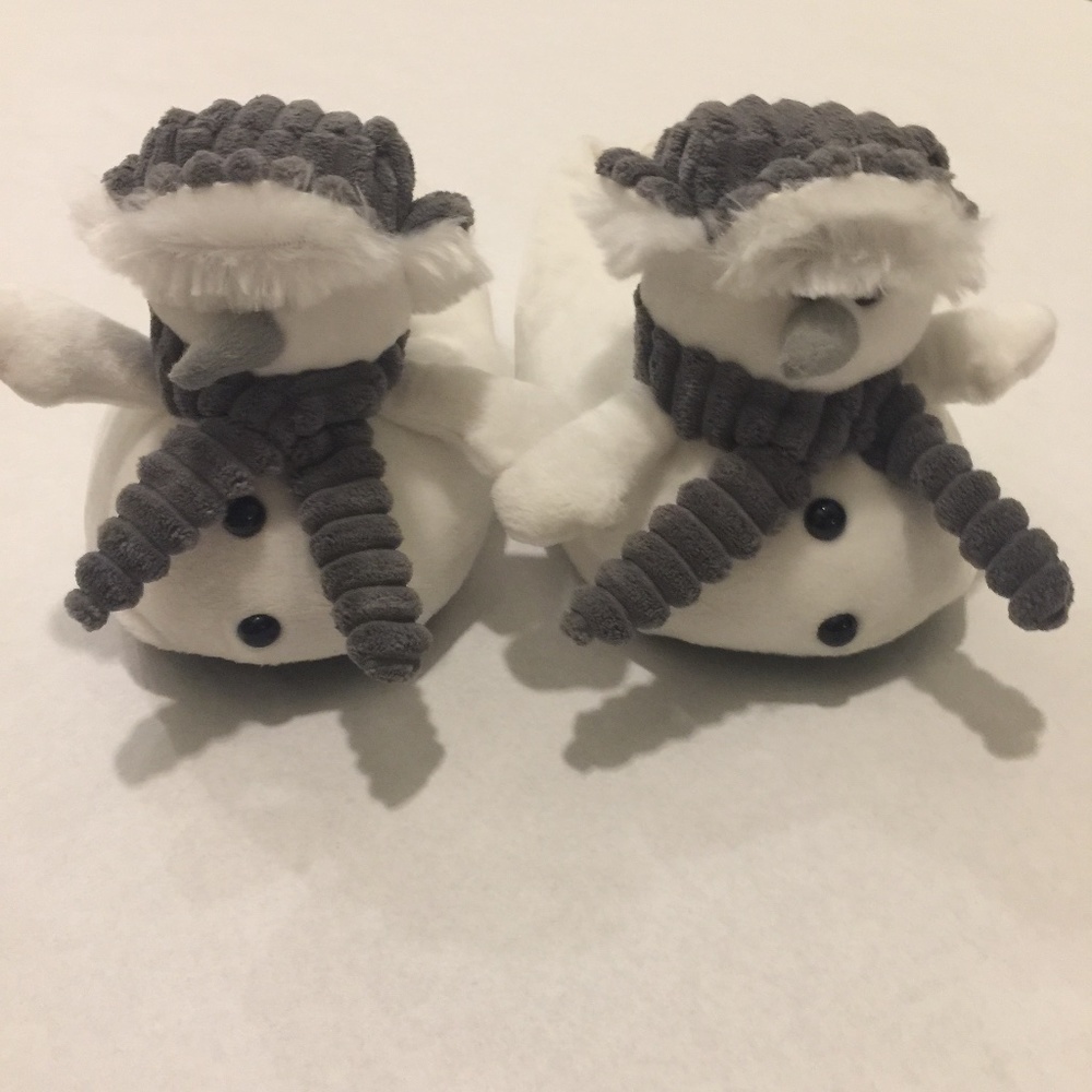 Snowman slippers